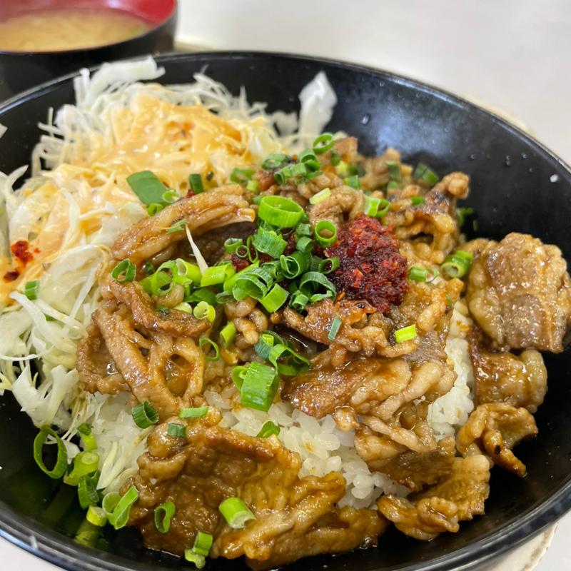 牛焼肉丼(波止場食堂 出田町店)