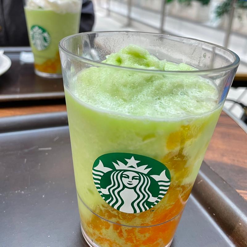 GOHOBIメロンフラペチーノ(スターバックスコーヒー ららぽーと湘南平塚店)
