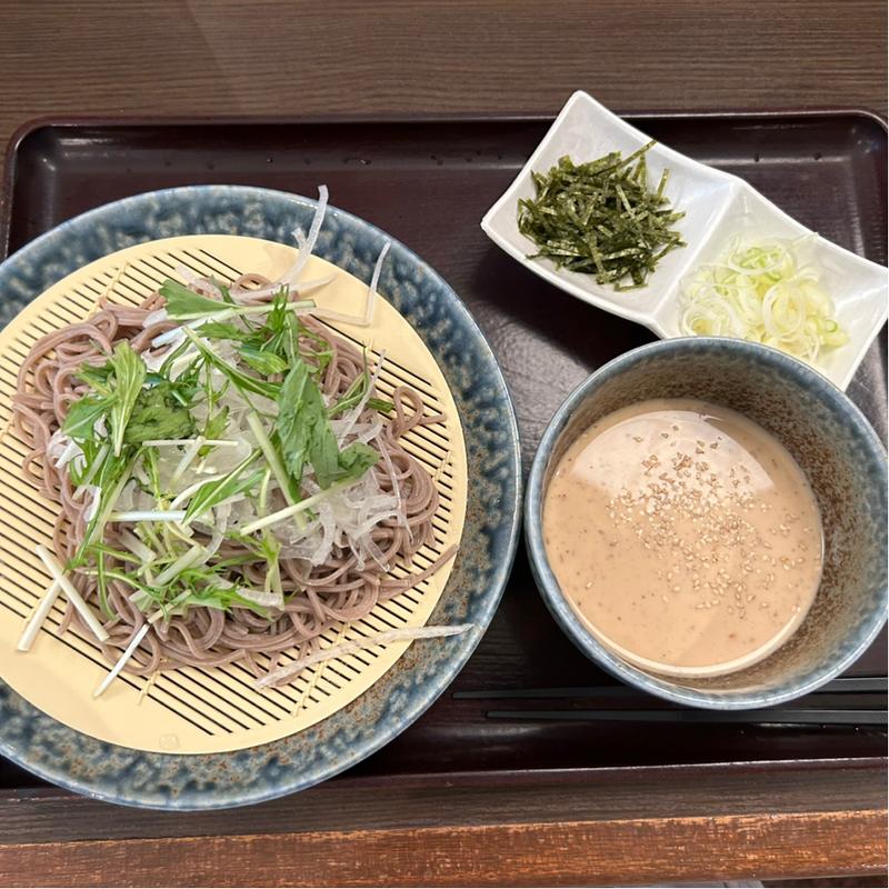 ごま汁そば(並)(そば太鼓亭 吹田山田店)