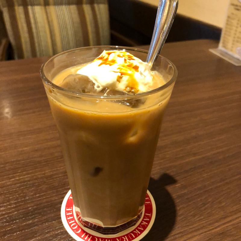 アイス黒蜜カフェ・オ・レ(高倉町珈琲 上尾店)