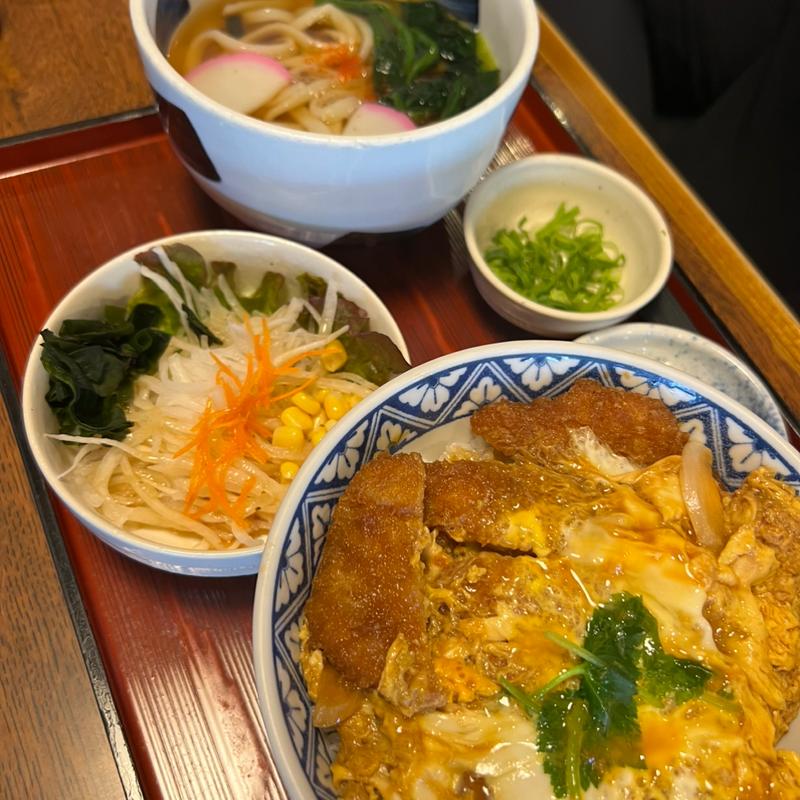 カツ丼ランチ(田舎家 （ぜいご）)