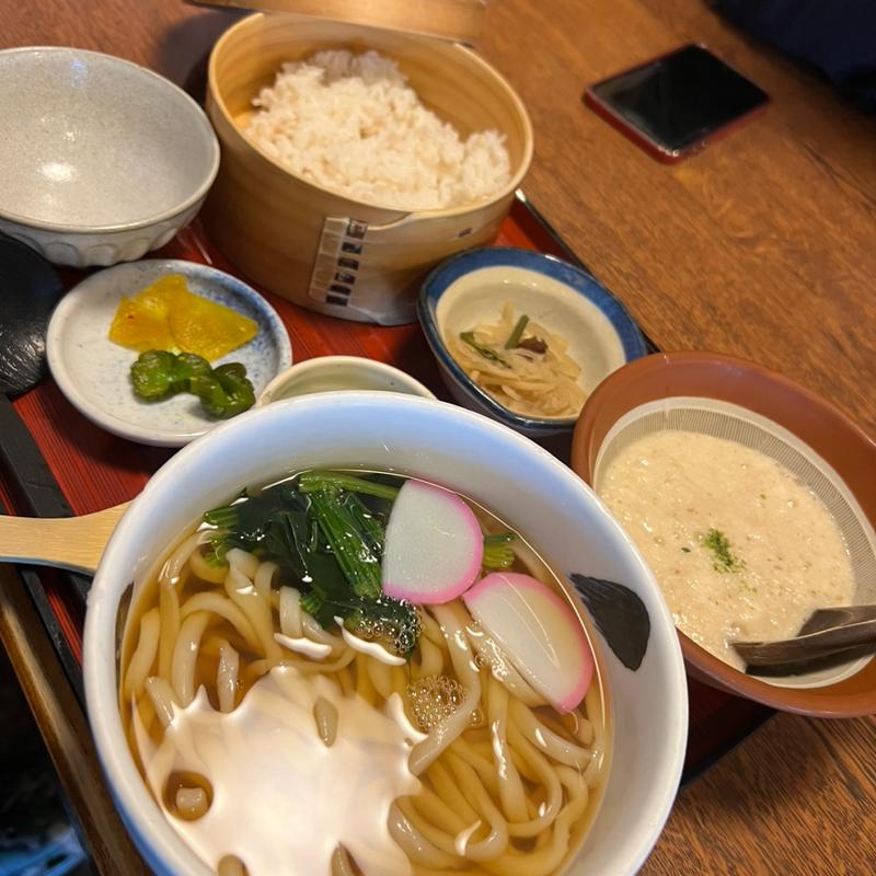田舎家 麦とろろ定食(田舎家 （ぜいご）)