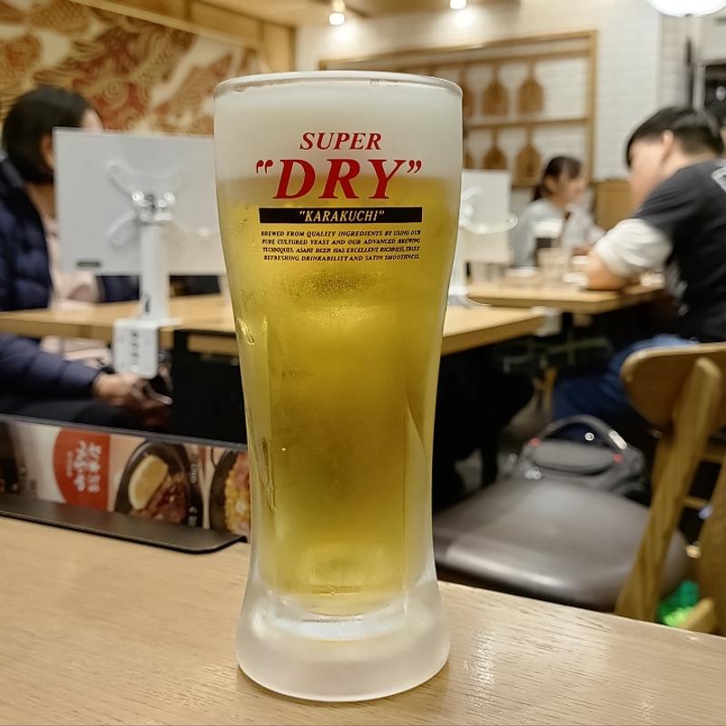 生ビール(お好み焼きみっちゃん総本店　東京ソラマチ店)