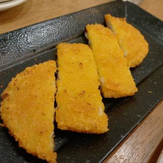 がんす焼き　明太チーズ(お好み焼きみっちゃん総本店　東京ソラマチ店)