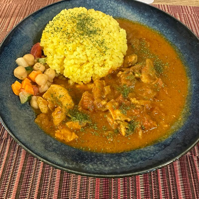 ナッツキーマのミニカレー(CURRY LOUNGE ハーフ&ハーフ)