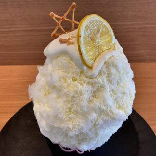 レモンレアチーズ(天然氷 かき氷専門店 きらきら星)