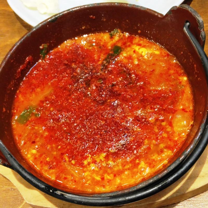 辛麺(てけてけ 矢向店)