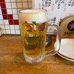 生ビール(大衆イタリアン　かね子　錦糸町店)