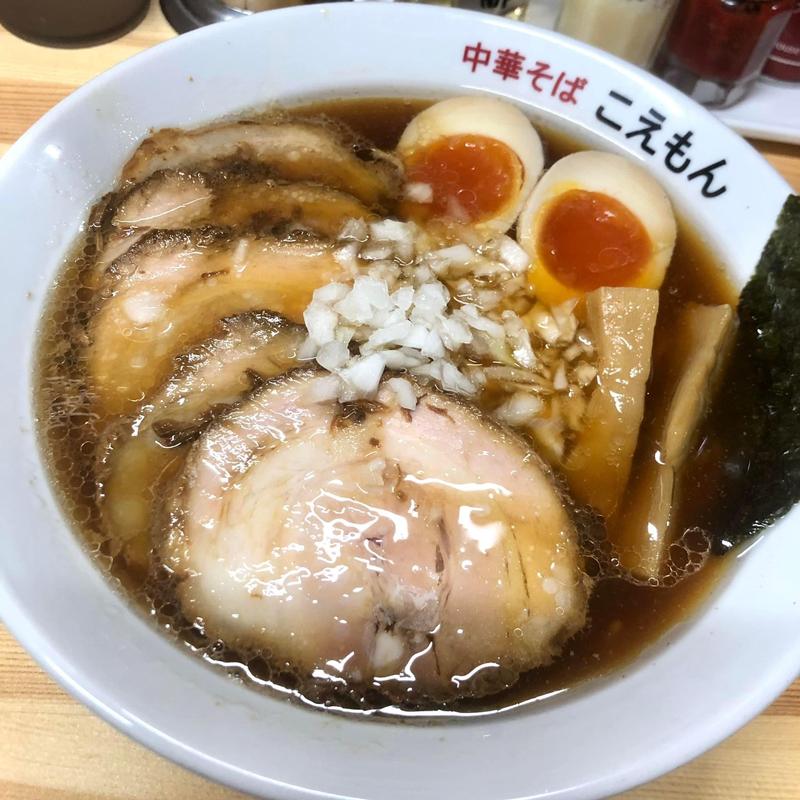 バラチャーシュー麺 味玉(こえもん)