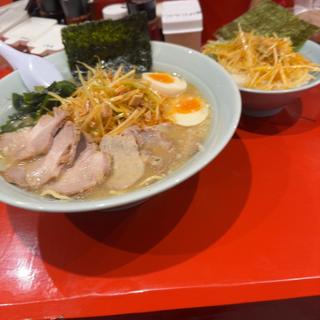 辛ネギチャーシュー麺 (味玉)(ラーメンショップ〇化 習志野実籾店)