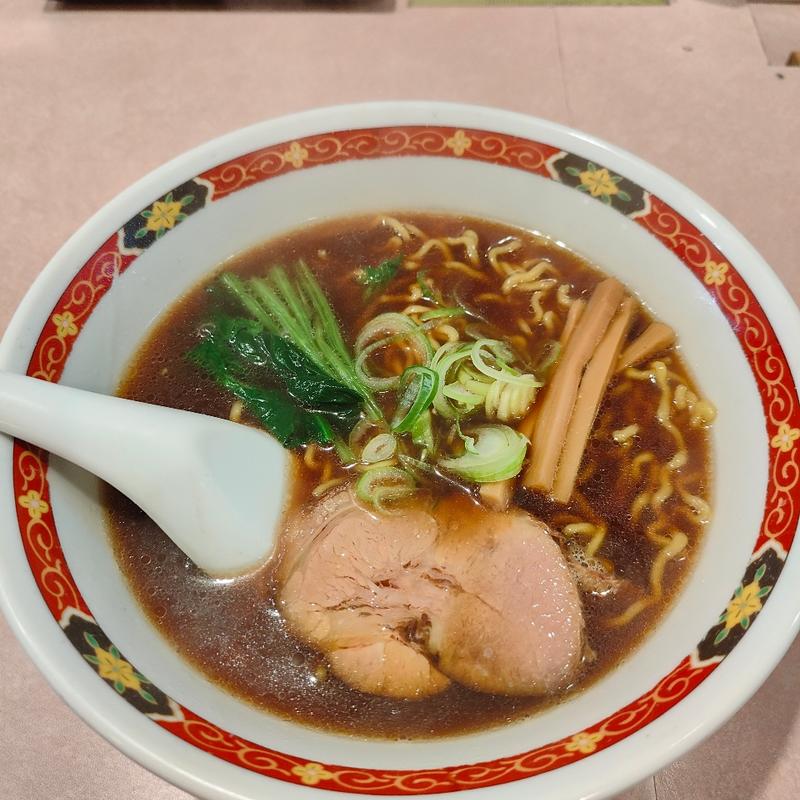 正油ラーメン(まるいし 白石店)