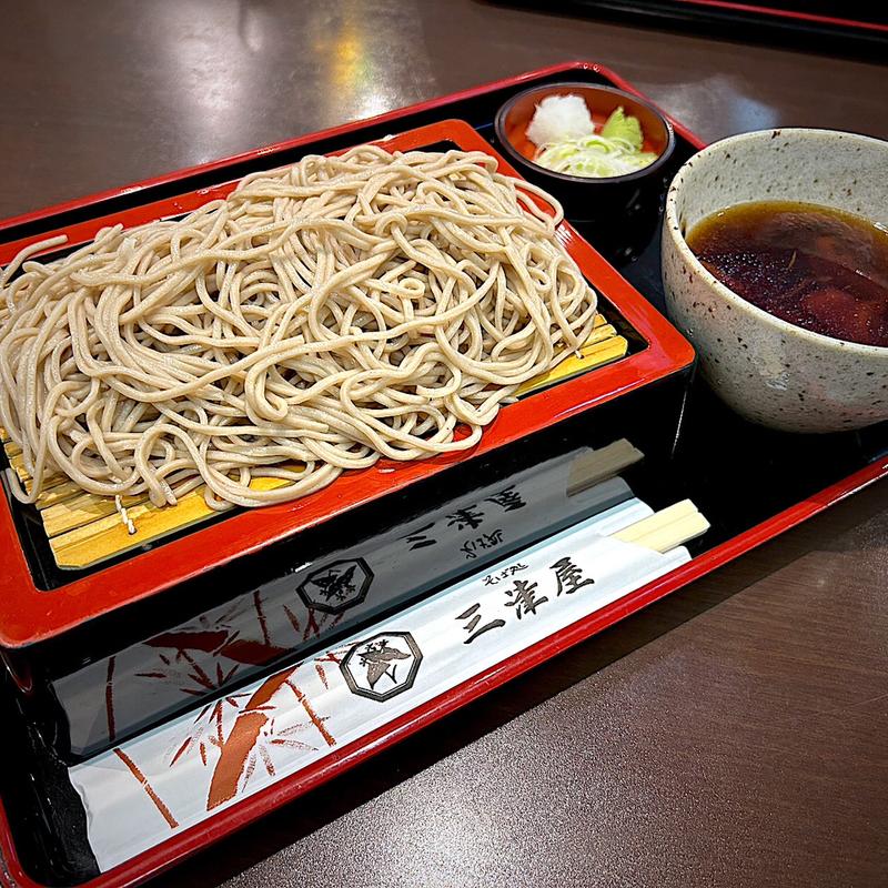 かしわせいろ(三津屋 エスパル山形店 そば処)