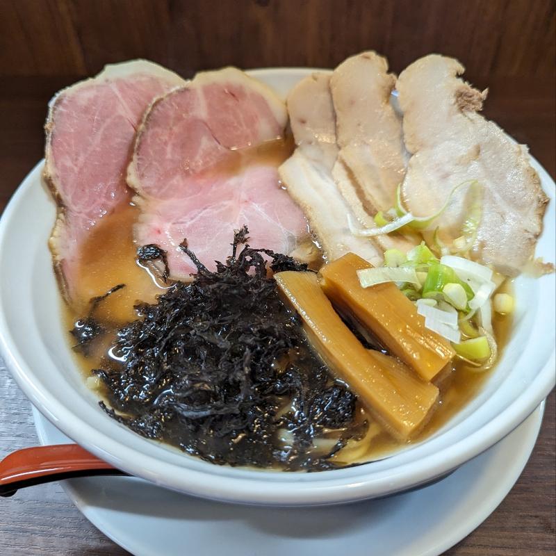 煮干し叉焼麺(庄内ラーメン街道)