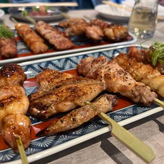焼鳥(鶏出汁餃子と焼鳥つじや 七条店)