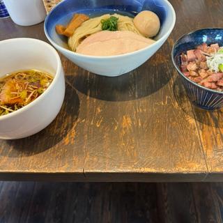 特製つけ麺 チャーシューごはん(ramen case-k)