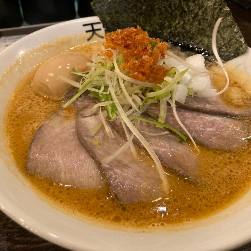 オマール海老味噌ラーメン　全部のせ(天雷軒 麹町店)