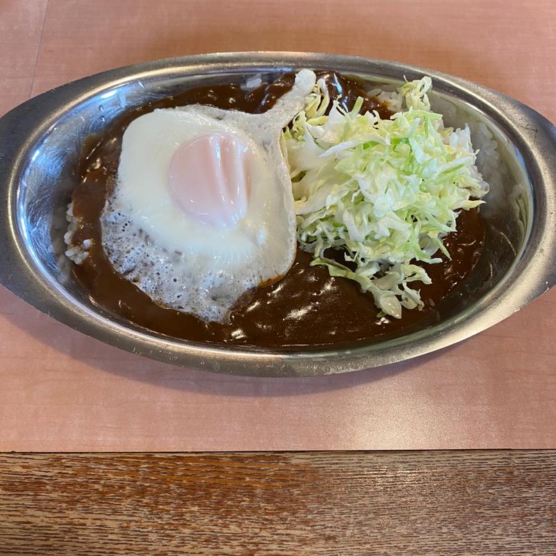 目玉焼きカレー(ターバンカレー 須坂インター店 )