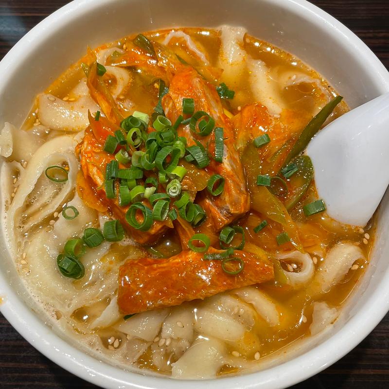 葱焼豚刀削麺(刀削麺の王様)