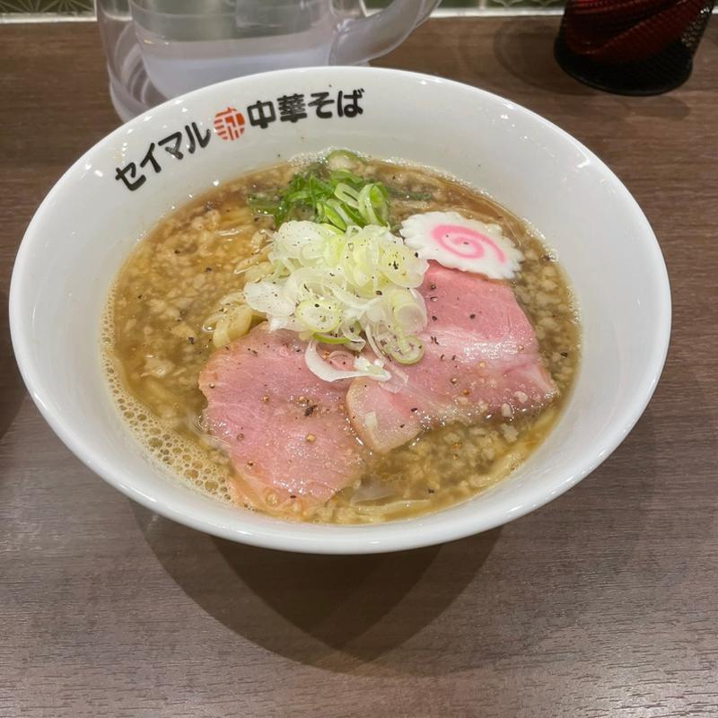 焼き干し中華そば(ラーメンステーション 平塚店)