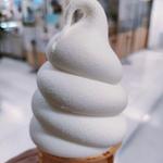 有機牛乳のソフトクリーム(宇野牧場)