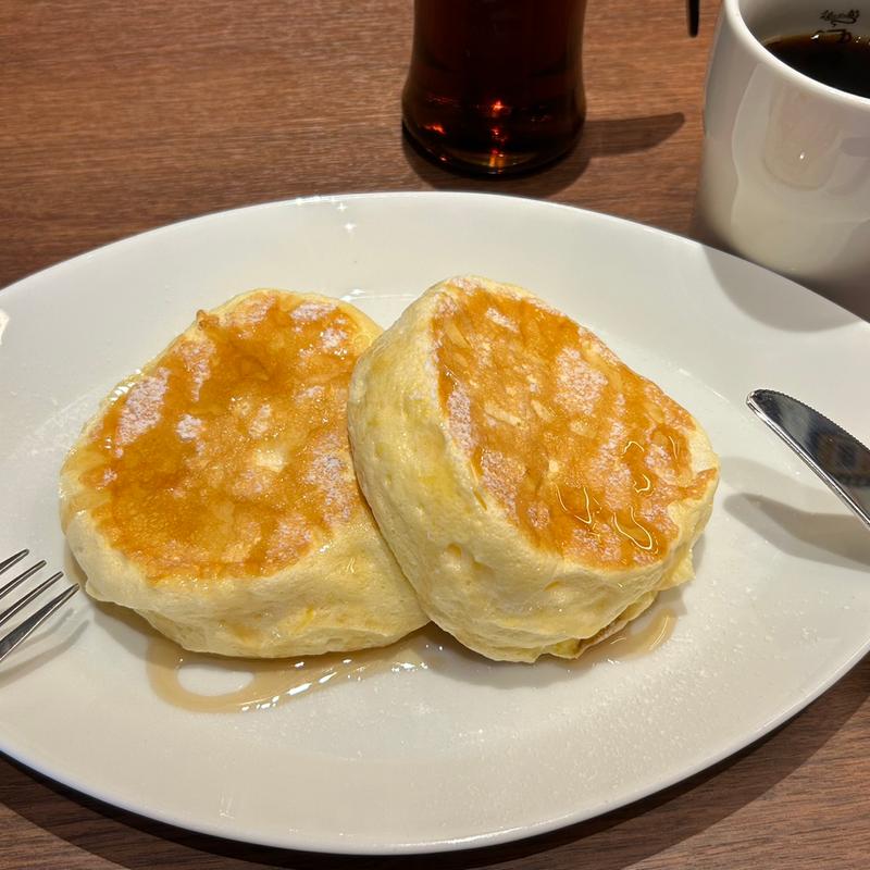 パンケーキモーニング(むさしの森珈琲 東浦店)