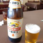 瓶ビール(キリン/サッポロ) 中(中華料理 三河屋)