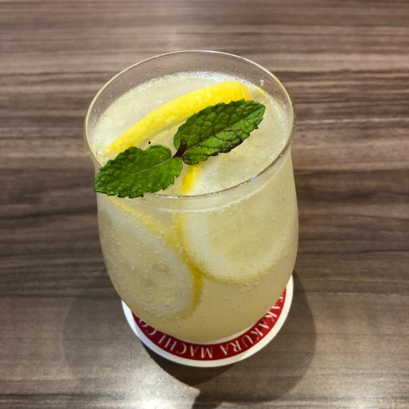 フレッシュ レモンスカッシュ(高倉町珈琲 柏の葉店)