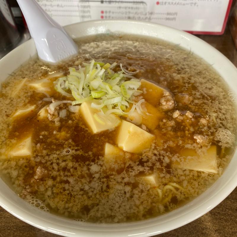 麻婆めん(ラーメンリバーサイド)