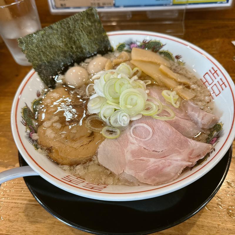 あご出汁醤油ラーメン(塩らーめん専門店 SHIN8)
