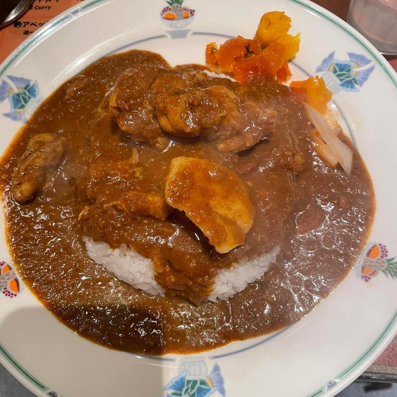 ベンガルチキンカレー(本格メキシカンエスニックカレー ラティーノ 八丁堀)