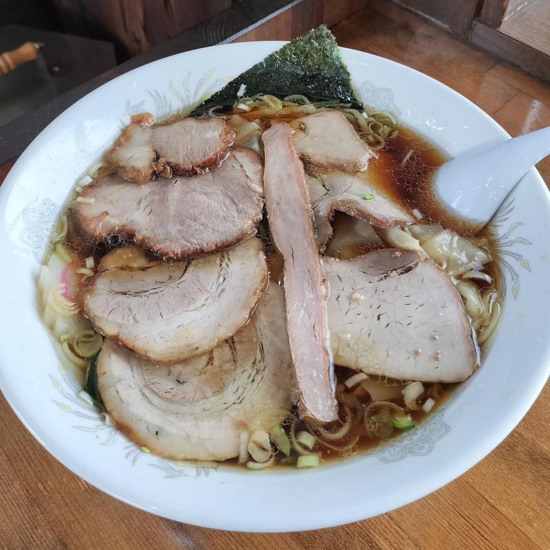 チャーシューワンタン麺(えびまさ)