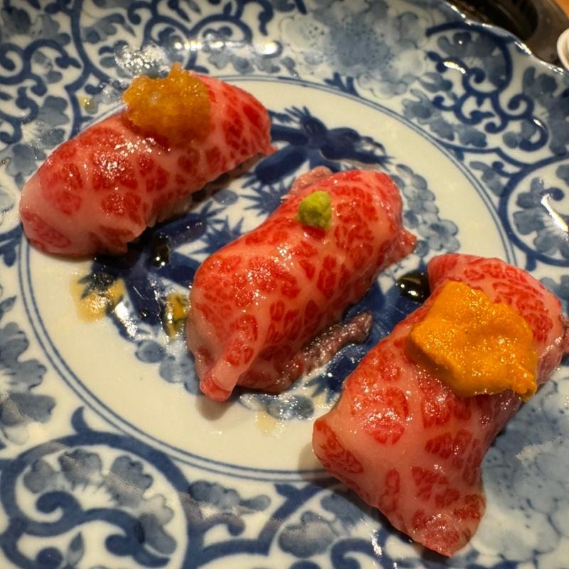 肉寿司(焼肉さんすい苑 川崎駅前ダイス店)