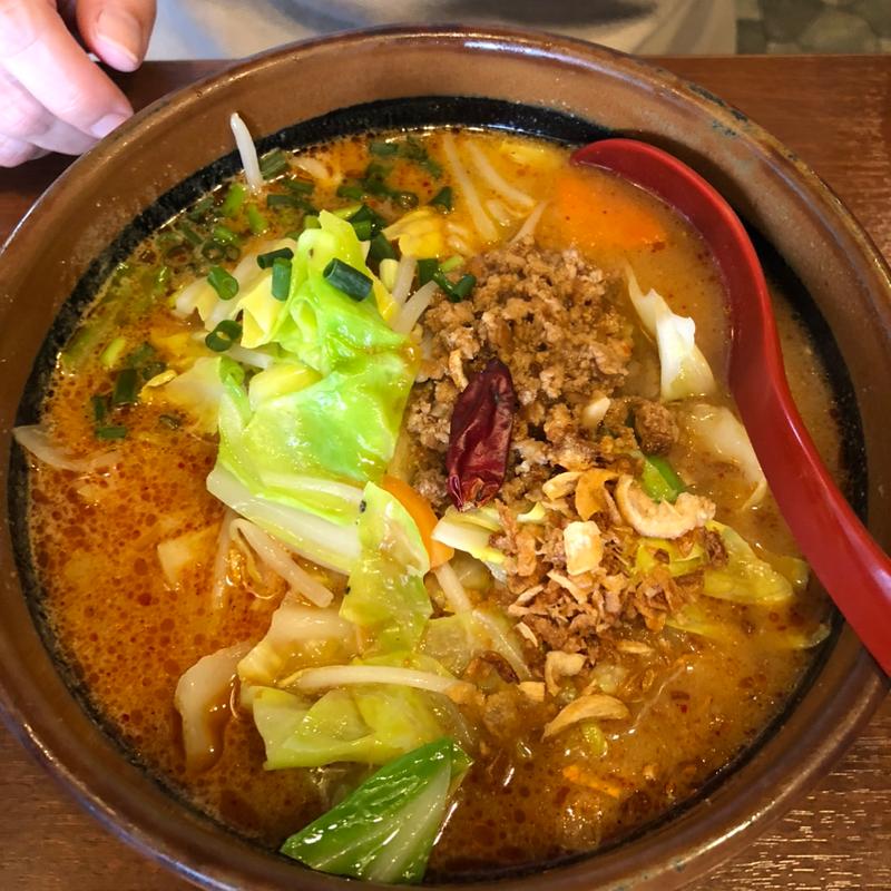 山椒味噌らーめん【北海道味噌】(麺場 田所商店 前橋東店)