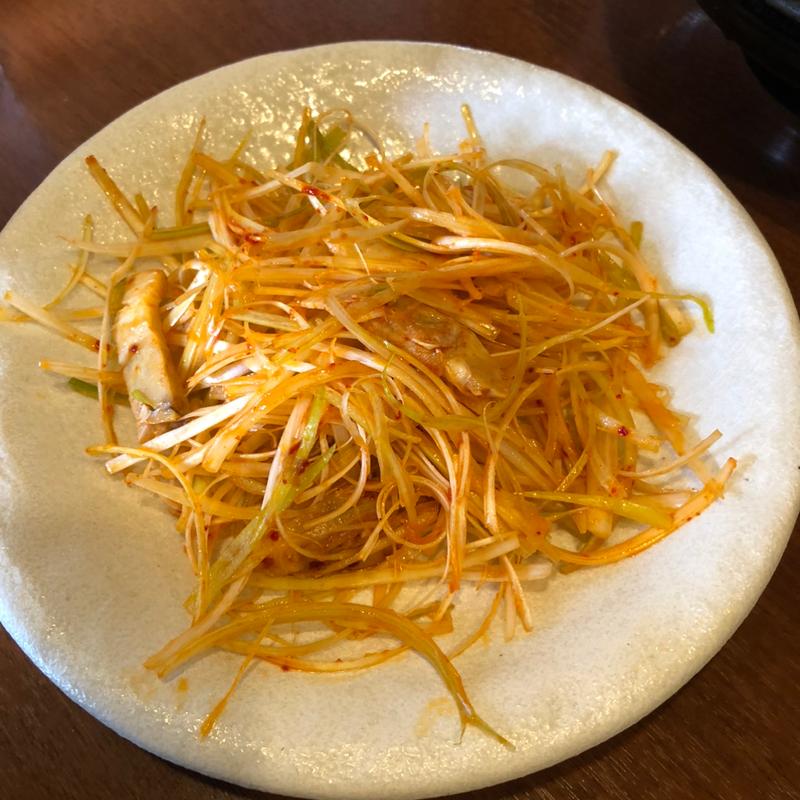 【別皿】肉ネギ(麺場 田所商店 前橋東店)