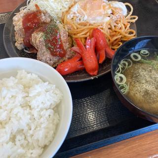洋食盛り定食(からやま 横須賀佐原インター店)