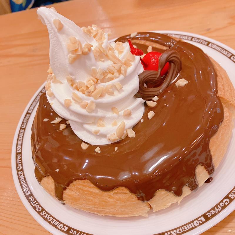 シロノワール ガーナミルク(コメダ珈琲店 新宿靖国通り店)