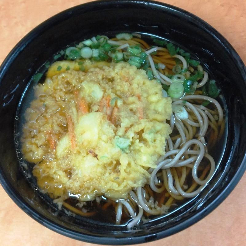 天ぷらそば(自笑亭 )