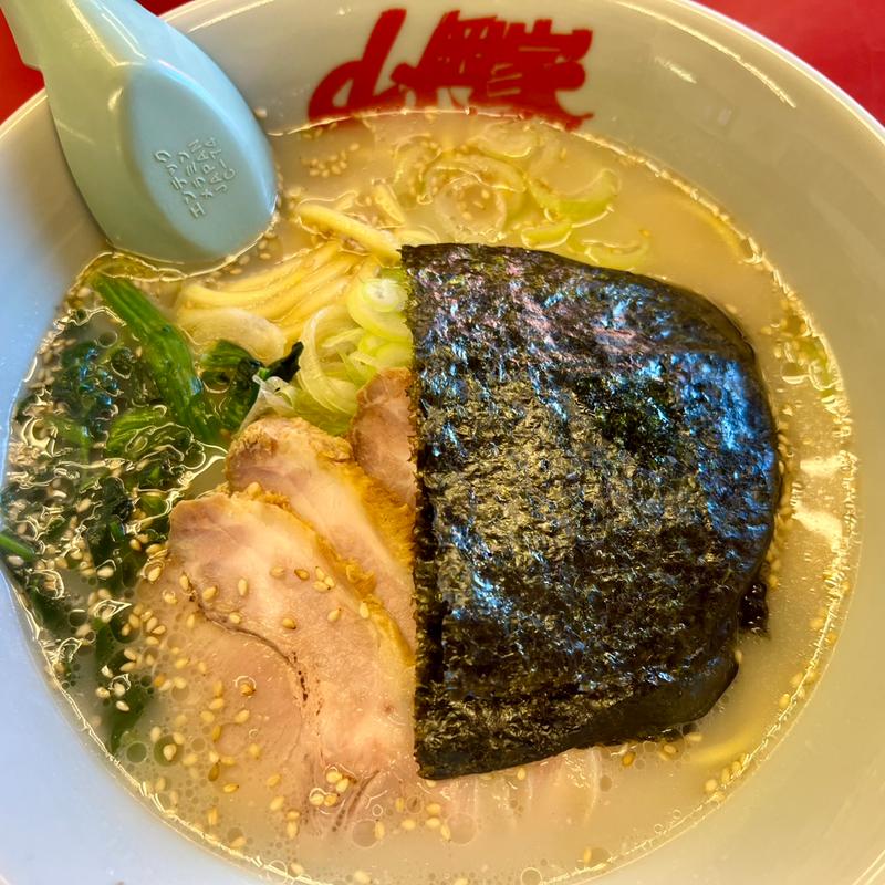 塩チャーシュー麺(ラーメン山岡家 狭山店)