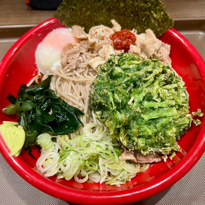 肉富士大盛春菊天(名代 富士そば 新宿都庁店)