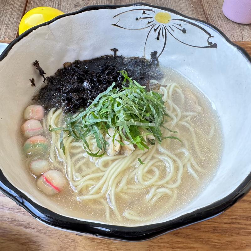 アサリの潮ラーメン(らーめんあたりや)