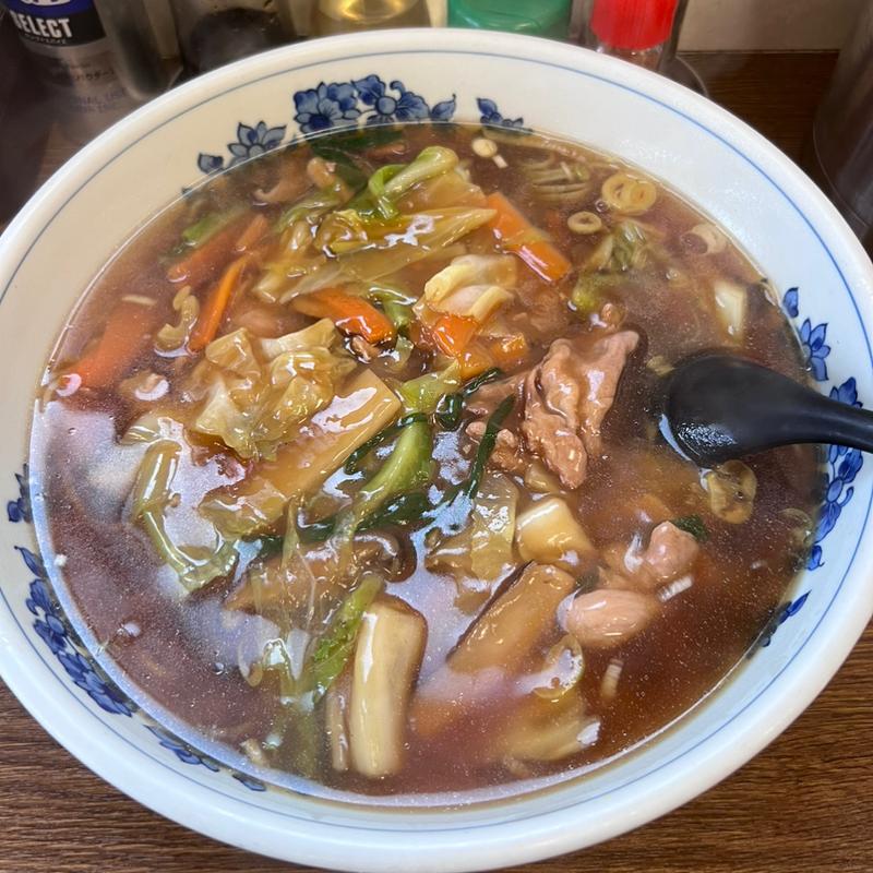 うま煮そば(中華料理 宝来)