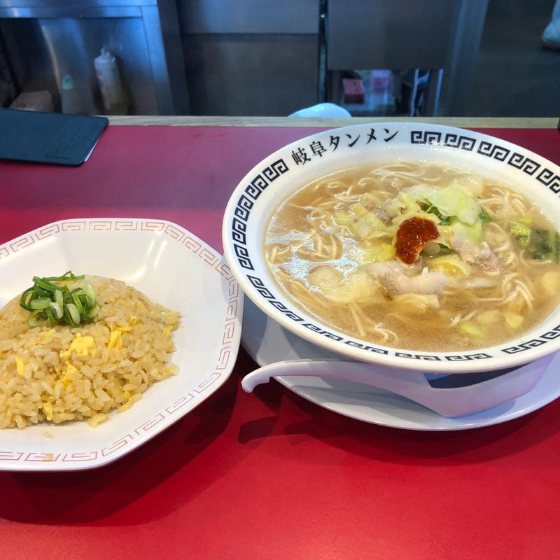 半ちゃんセット(元祖タンメン屋 長良店)