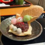 北海道あんバターの鯛もなか