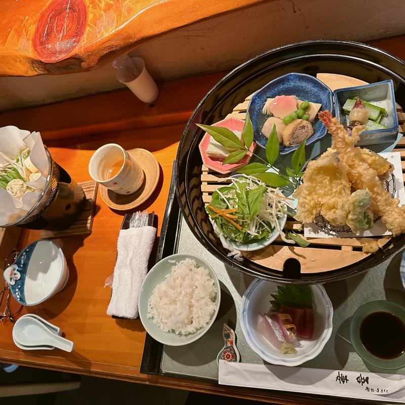 四季御膳(天ぷら)(吾妻 )