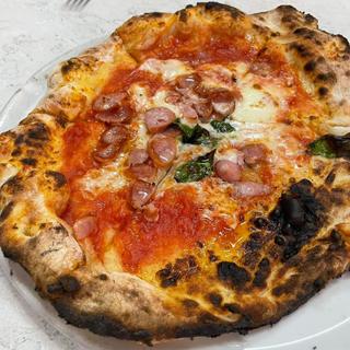ソーセージのマルゲリータ(Pizzeria e Trattoria da ISA)