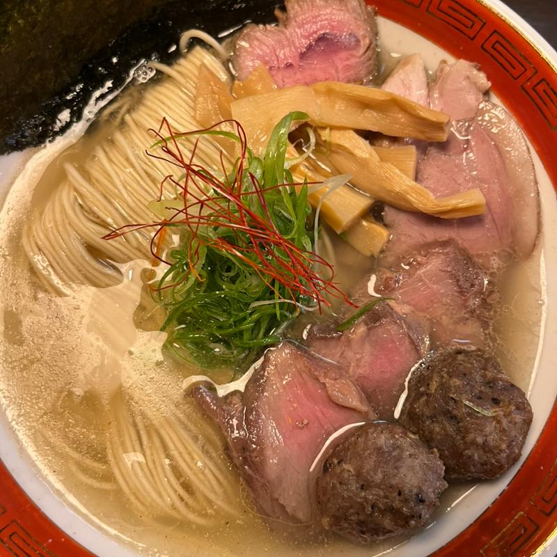 しお羊らぁ麺　特トッピング(lamb meets ramen)