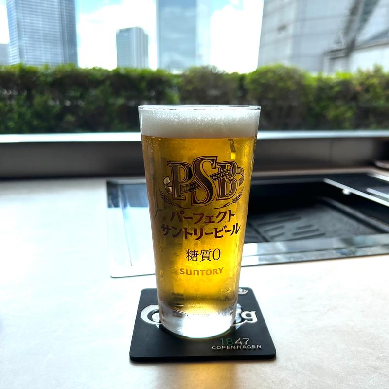 パーフェクトサントリービール(ドウラク コリーダ ランドマーク店)