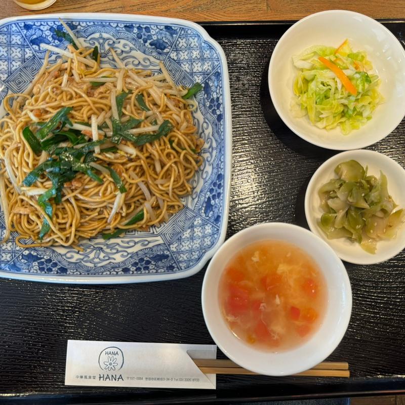 上海焼きそば(中華風食堂 HANA)