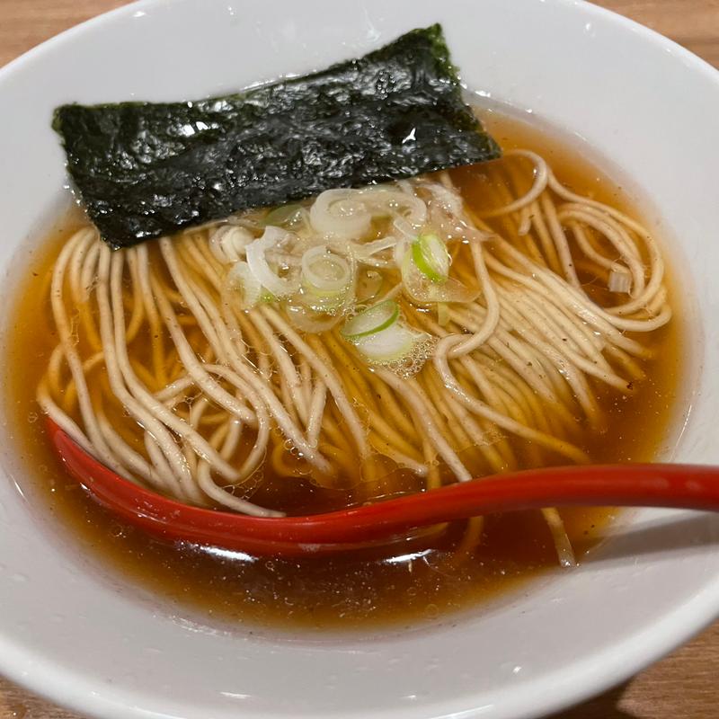 〆の煮干しラーメン(地酒と地魚わたる。)