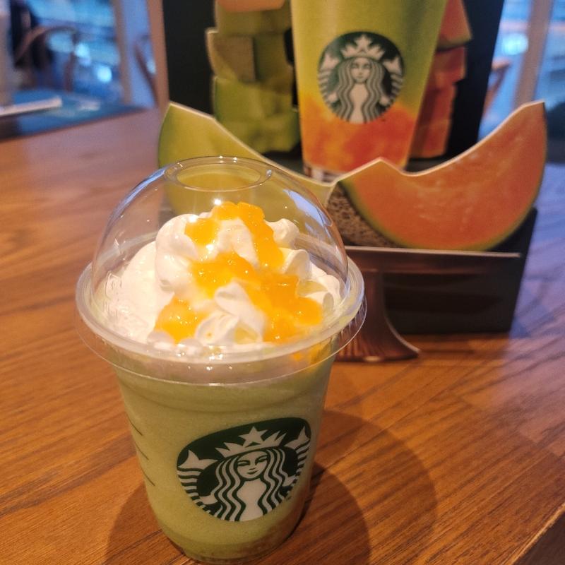 もっとGOHOBI メロン フラペチーノ®

(スターバックス)